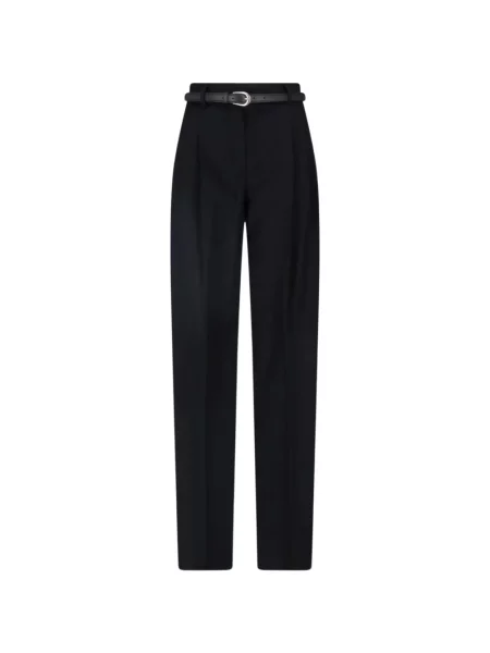 Cu centură pantaloni Max Mara negru