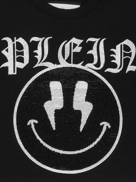 Koszulka dziecięca Philipp Plein czarna