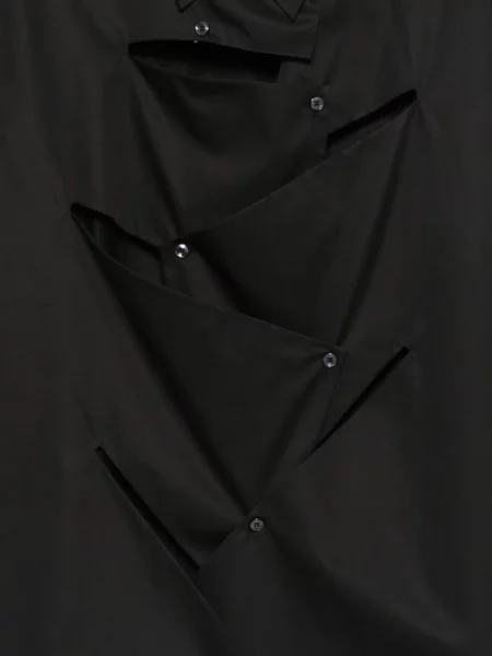 Cămașă Post Archive Faction asimetrică negru