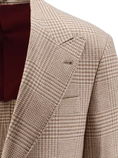 Sacou Brunello Cucinelli în carouri