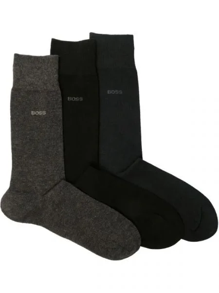 BOSS BLACK Șosete negru