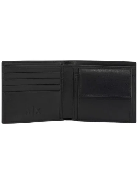 Geantă Armani Exchange din piele negru