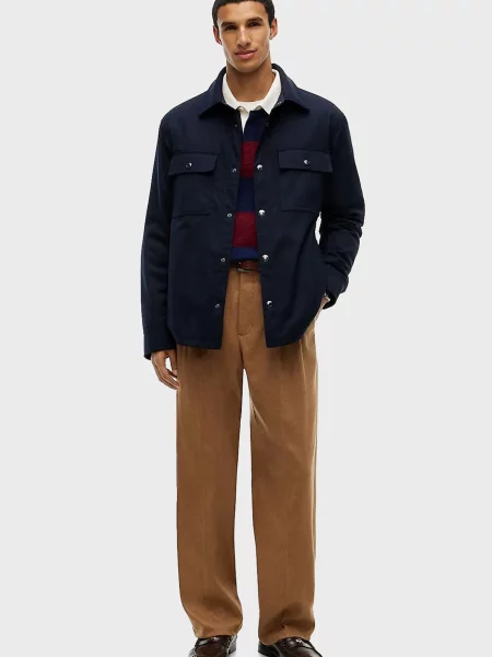Двостороння куртка Tommy Hilfiger синя