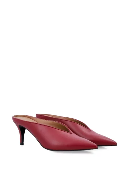 Papuci tip mules Stella Mccartney roșu