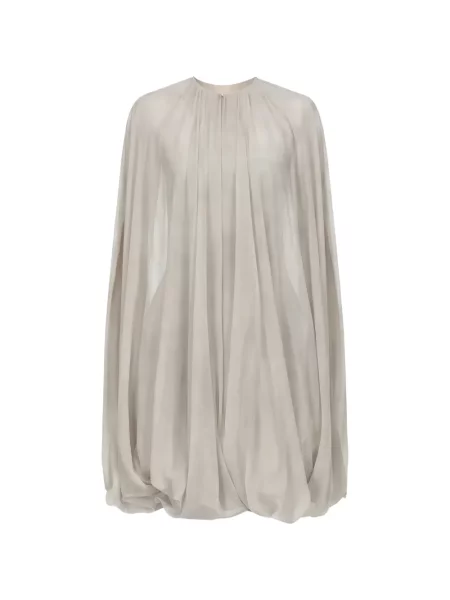 Rochie mini Rick Owens drapată gri