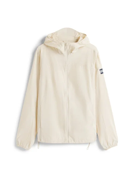 Tommy Jeans Bunda pro přechodné období béžová