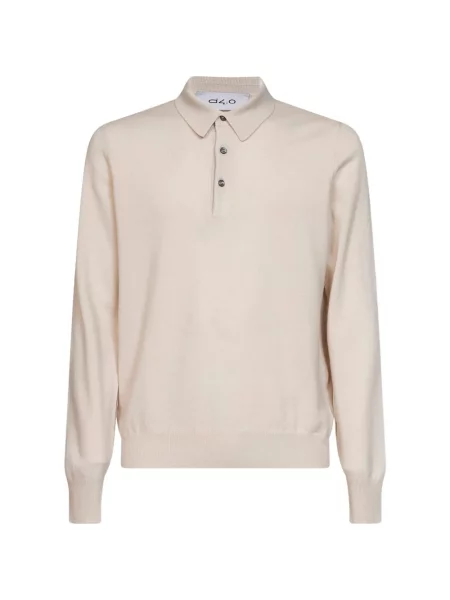 Lung tricou polo D4.0 tricotate