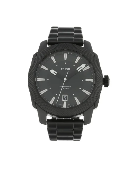 FOSSIL Analóg órák Machine / ezüst fekete