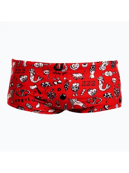 Boxeri de înot pentru bărbați Funky Trunks Sidewinder Trunks scribbles