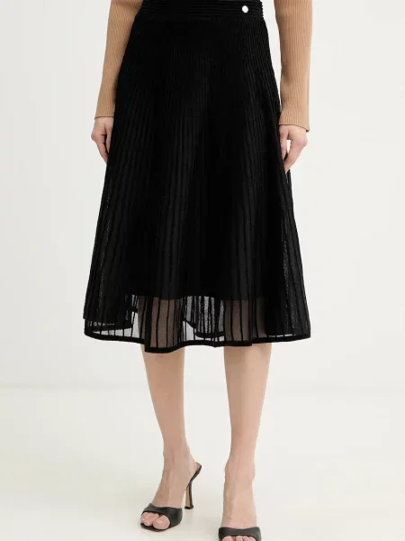 Karl Lagerfeld fustă negru