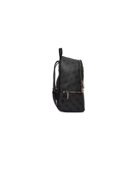 Plecak GUESS Follie Small Backpack Coal Logo Universal czarny