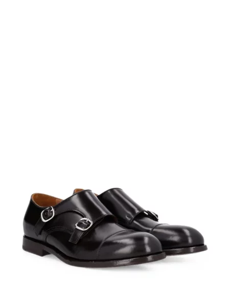 Pantofi monk Al Duca D’aosta 1902 cu cataramă maro