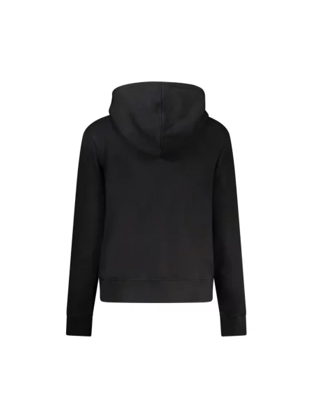 Bluza z kapturem Guess z kapturem czarna