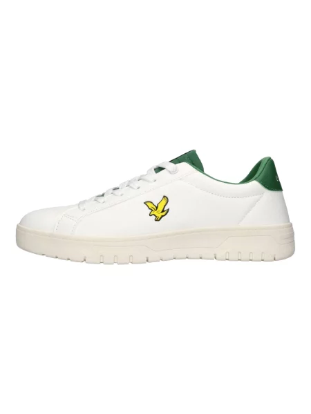 Sneakersy Lyle & Scott skórzane białe