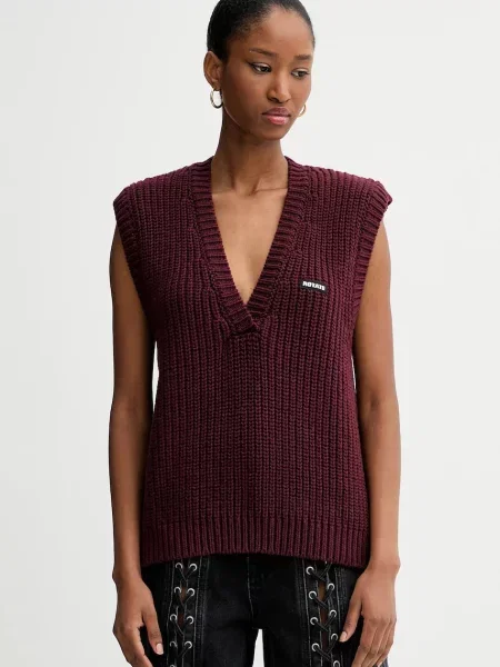 Rotate vestă din amestec de lână călduros