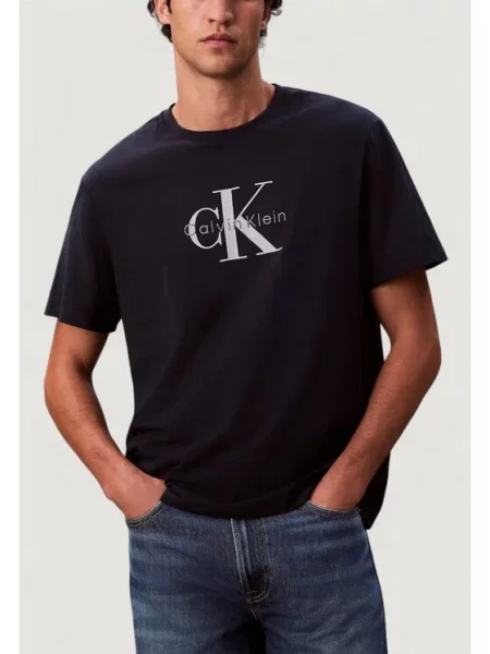 Casual μπλούζα Calvin Klein Jeans μπλε