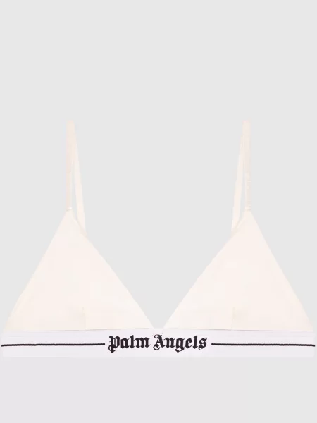 Бралетт Palm Angels с лого бежевый