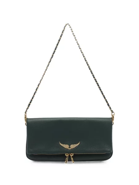 Geantă plic Zadig&voltaire verde