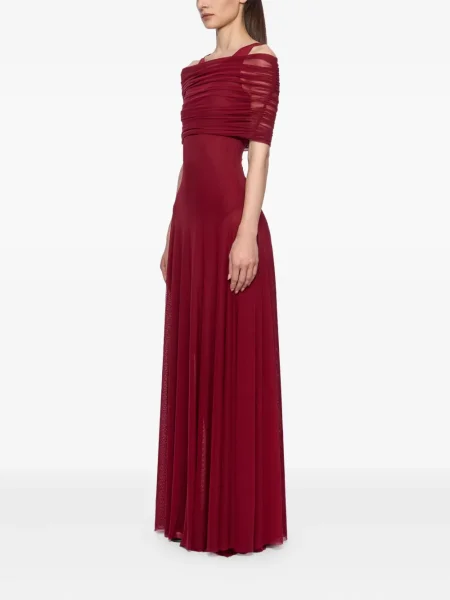 Rochie Atu Body Couture plasă de costum roșu
