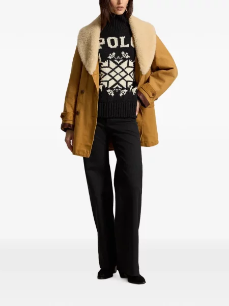 Scurt căciulă Polo Ralph Lauren evazată negru