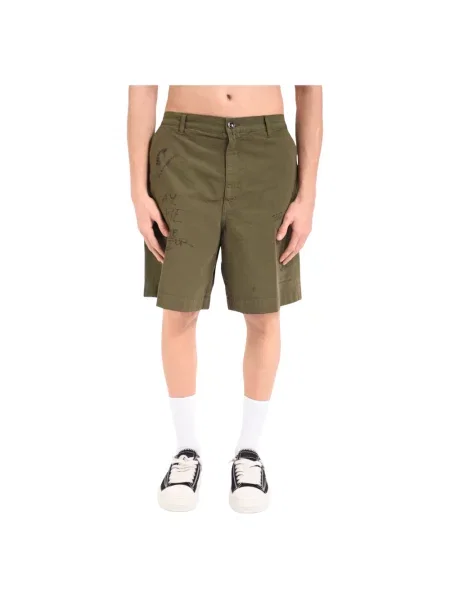 Szorty Nine In The Morning casual zielone