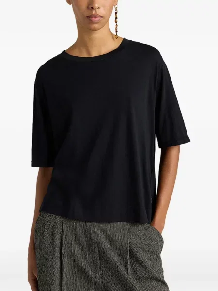 Haftowana koszulka Momoni czarna