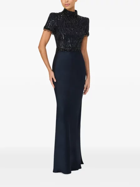 Rochie maxi Jenny Packham albastru