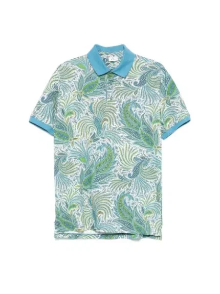 Koszulka polo Etro z wzorem paisley