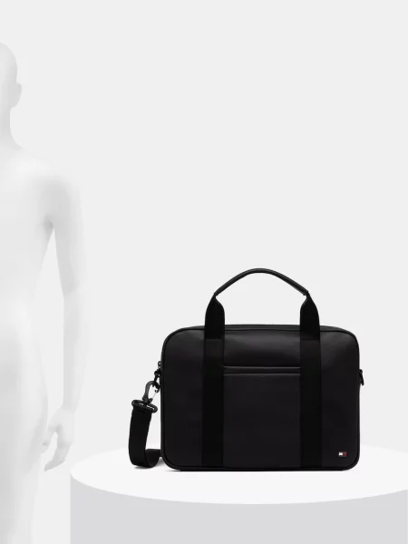 Tommy Hilfiger чанта мъжка от имитация на кожа черно