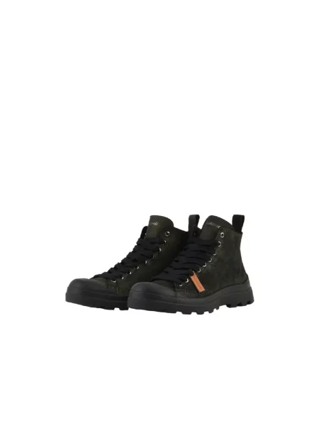 Sneakersy Panchic zamszowe zielone