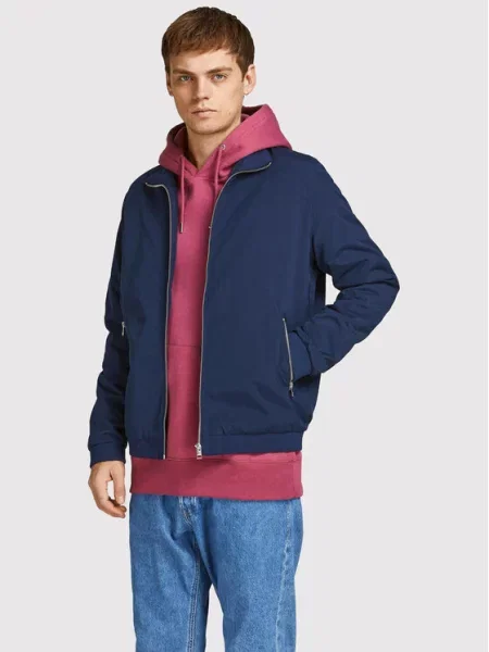 Jack&Jones Prijelazna jakna Rush Tamnoplava plava