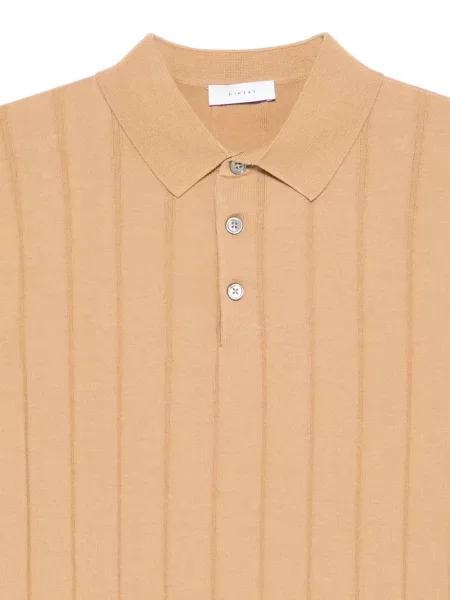 Tricou polo Diktat tricotate