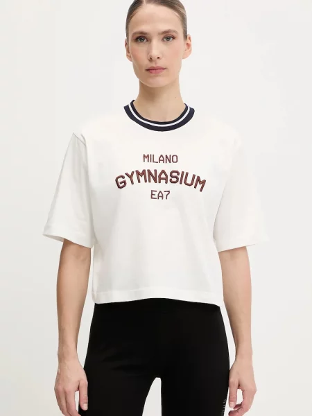 Тениска Emporio Armani дамска бяло
