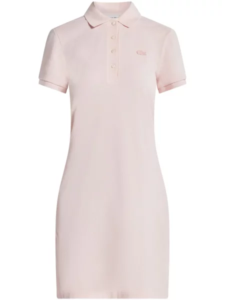 Sukienka Lacoste garniturowa różowa