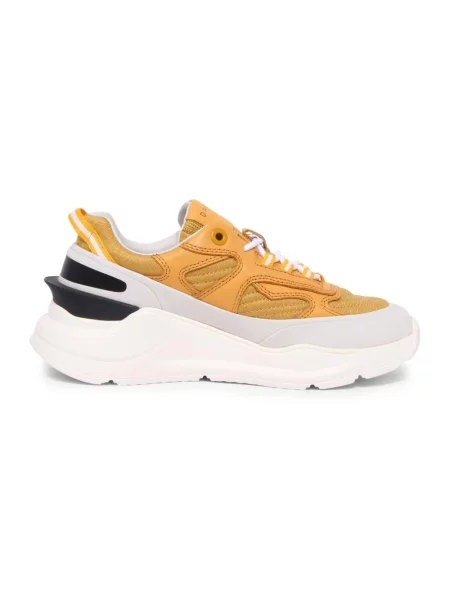 Sneakersy D.a.t.e. żółte