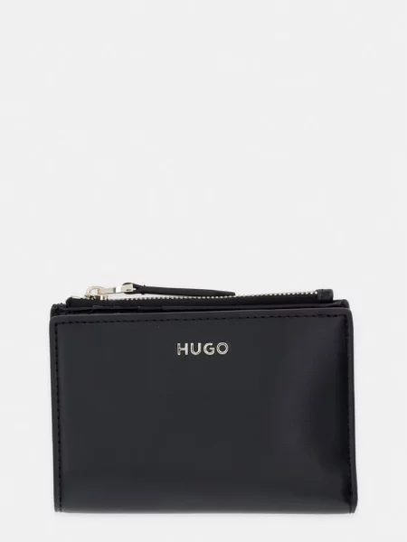 HUGO portofel pentru femei Syndra_Wallet SM negru