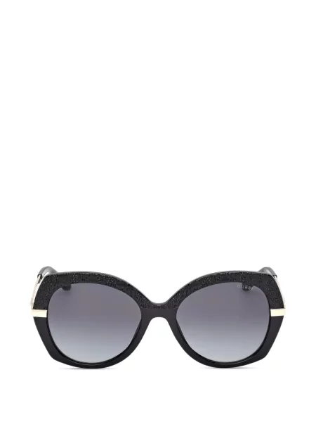 Ochelari de soare Guess Eyewear din dantelă negru