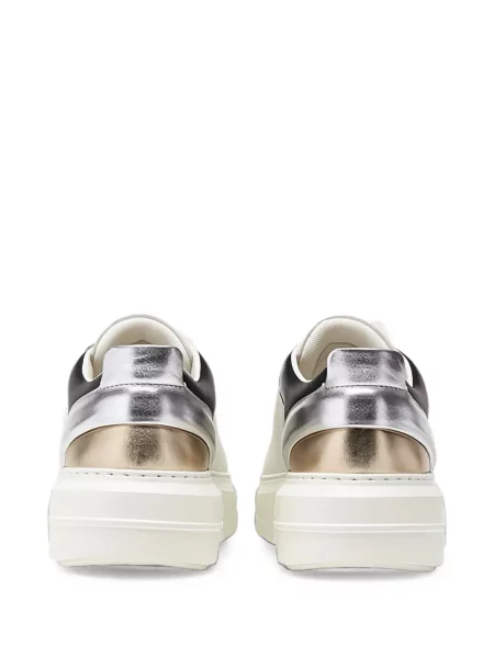 Sneakerși Ferragamo din piele alb