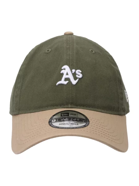 NEW ERA Șapcă OAKATH bej / oliv / alb verde