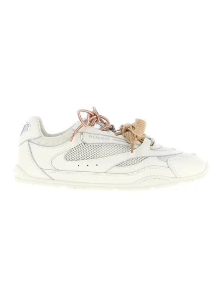 Sneakersy Pinko skórzane białe