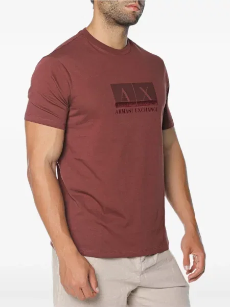 Tričko Armani Exchange červená