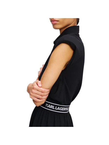 Karl Lagerfeld sukienka mini prosta czarny
