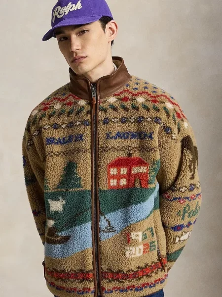 Polo Ralph Lauren mikina na pánska flísová