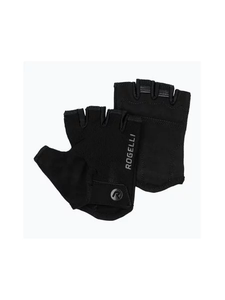 Велосипедні рукавички Rogelli Core чорні