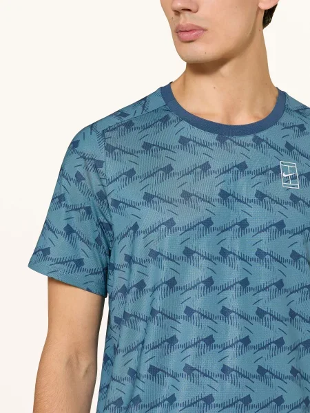 Nike Funkční Tričko Court Advantage petrolejová