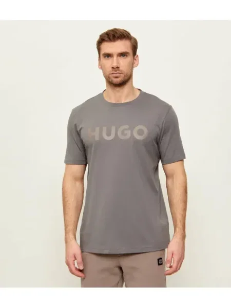 HUGO Tricou Dulivio gri