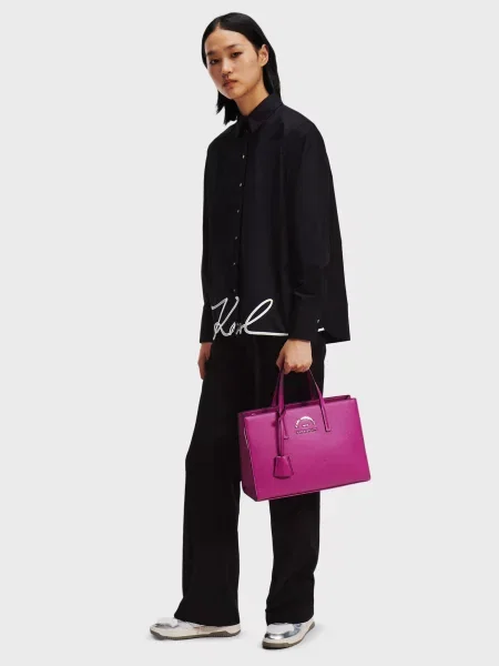 Сорочка Karl Lagerfeld чорна