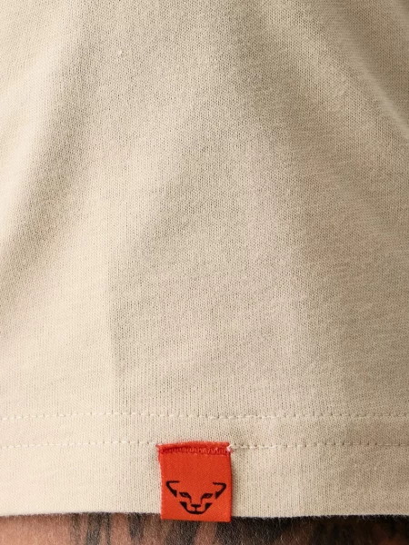 Dynafit sportos póló férfi BACK GRAPHIC bézs