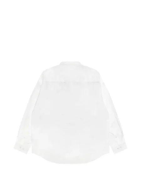 Cămașă Aape By A Bathing Ape cu autograf alb