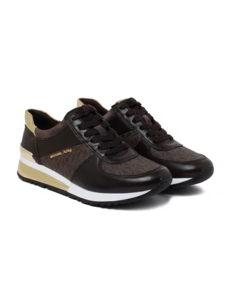 Sneakersy Michael Kors skórzane brązowe